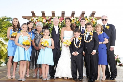 LIVE! with Kelly Hawaiian Dream Wedding winners
