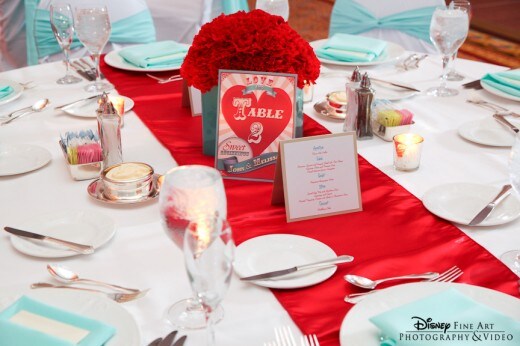 Melissa & John Wedding Tables