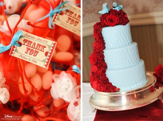 Melissa & John Wedding Cake
