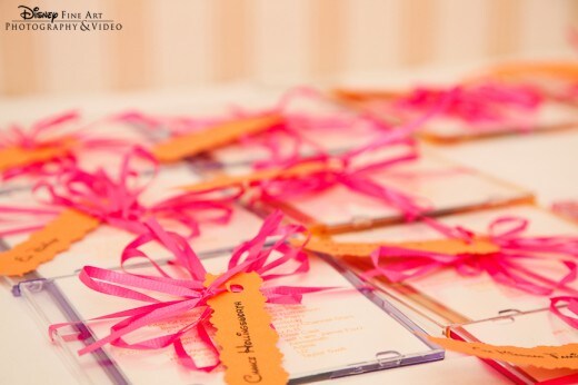 Sarah & Matthew's Disney's Fairy Tale Wedding invitations